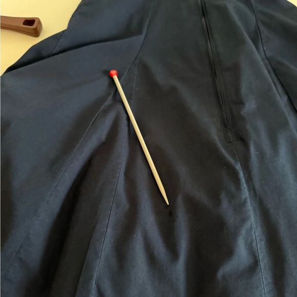 Gymboree White and Blue Sleeveless A-line Dress - Picture 9 of 10